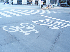 버스전용차로 공용 자전거도로