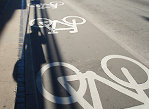 차도보다 10cm 높이 설치된 유형