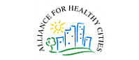 WHO 건강도시 연맹 (서태평양 지역 사무소) - Alliance for Healthy Cities 로고