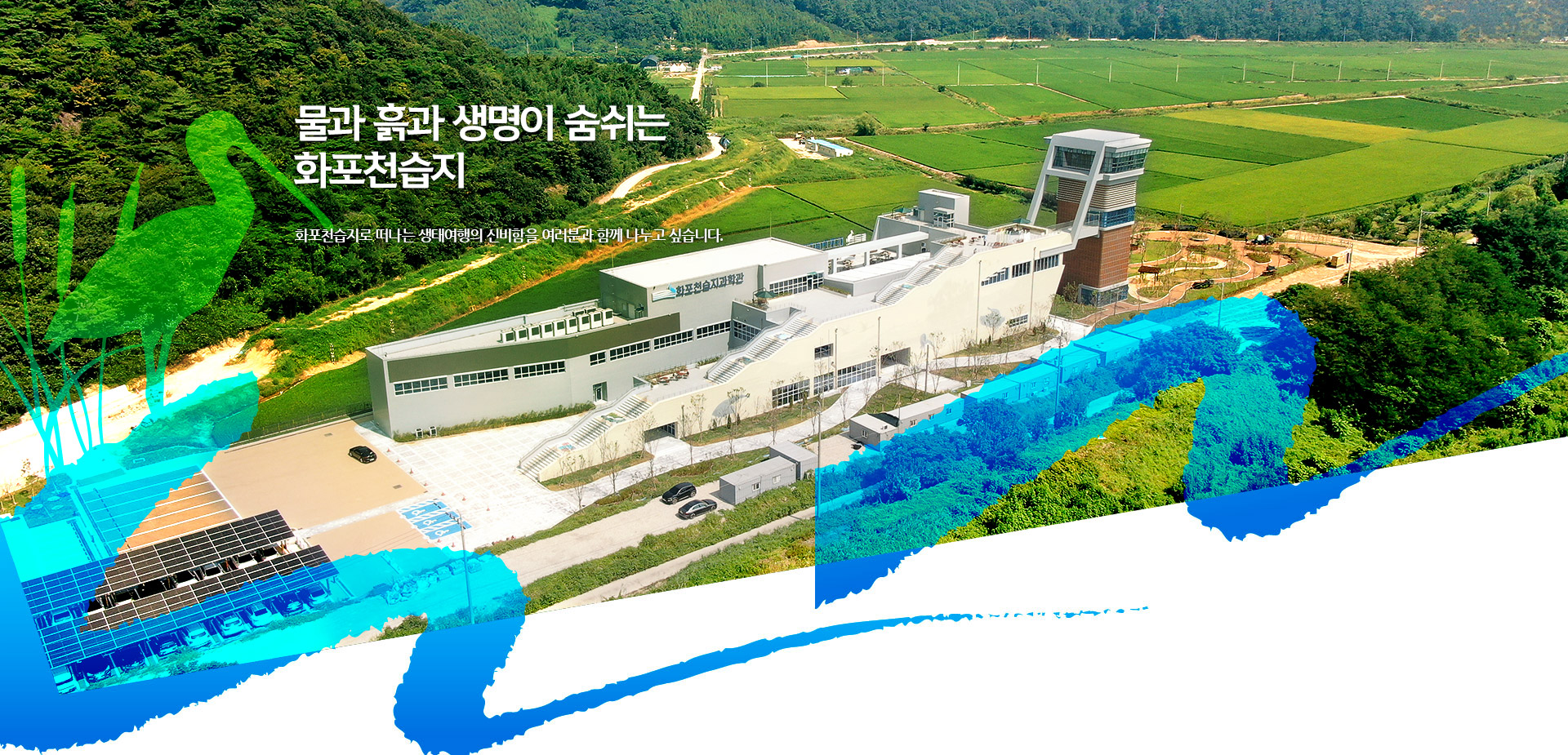 물과 흙과 생명이 숨쉬는 화포천습지 화포천습지로 떠나는 생태여행의 신비함을 여러분과 함께 나누고 싶습니다.