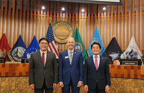 2022 김해시 시장단 레이크우드시 방문 자매결연 협약 체결