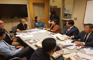 2019년 레이크우드시 피어스컬리지 방문 및 학교교류 협의