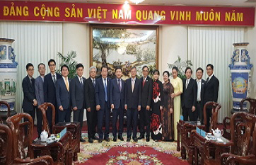 2020년 교류실무협의 당시 김해시·동나이성 대표단 기념사진