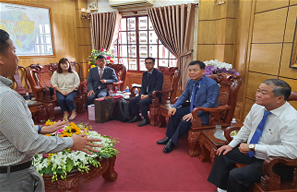 2019년 김해시-비엔호아시 교류실무협의 당시 김해시대표단 비엔호아 부시장 접견