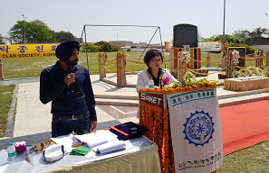 2019 인도 아요디아시 허왕후 기념비 건립 18주년 행사