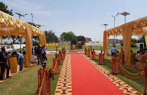 2019 인도 아요디아시 허왕후 기념비 건립 18주년 행사