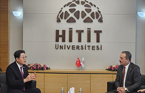 2025.06.30. 김해시장 히타이트대학교 총장 면담