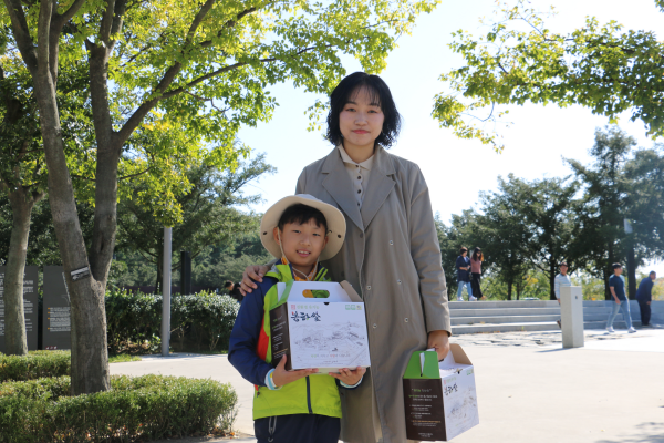 우수 체험후기 선정자 상품 전달