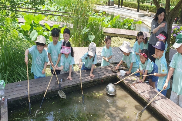 [지속가능발전]생태나들이–하늘사랑어린이집(7/4)