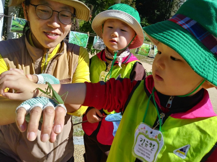 사마귀와 교감중