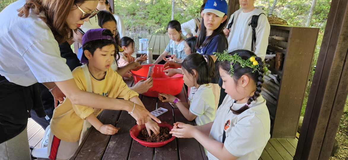 밀원식물씨앗심기