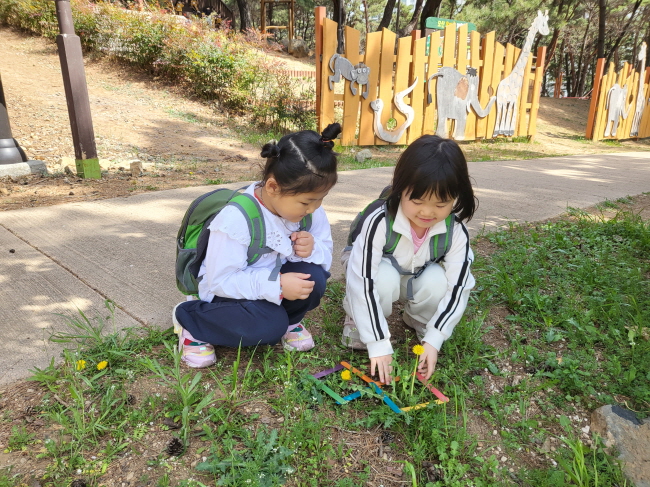 봄꽃을 관찰해요~