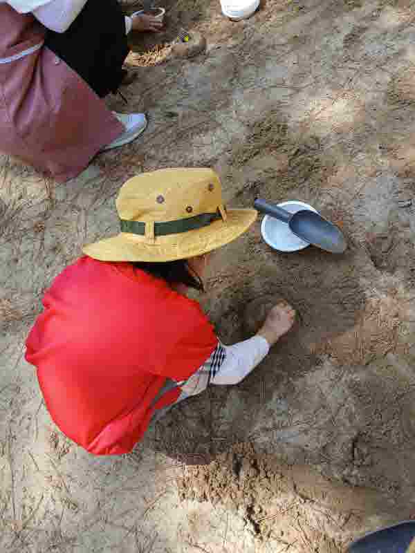 모래케잌 만들어요