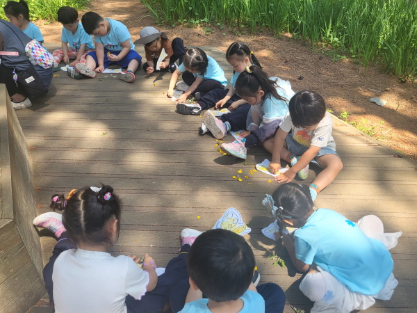 자연물로 나비를 꾸며요1