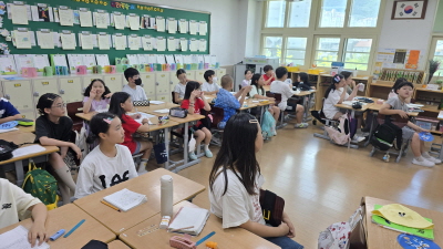 여러가지 생물을 만났어요.