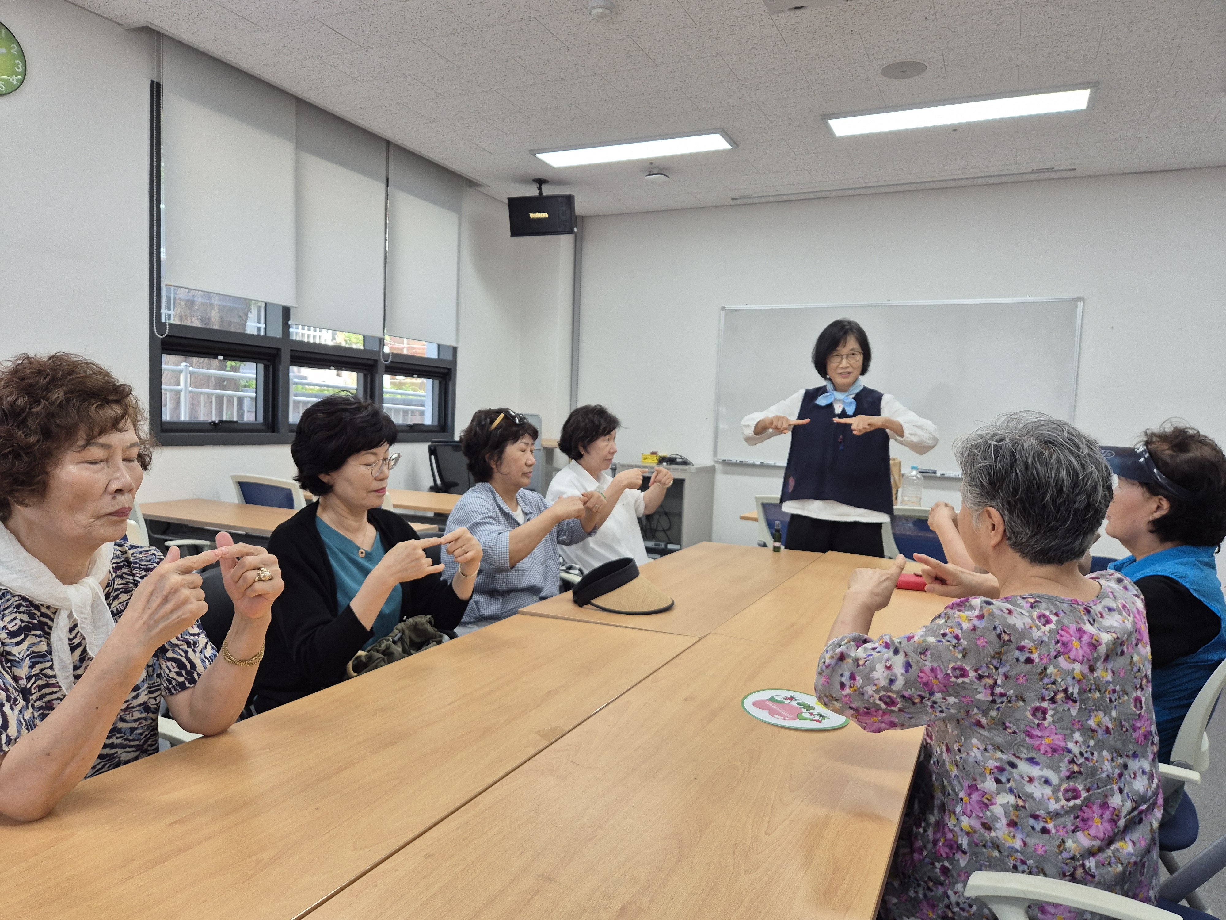 몸풀기, 손가락 운동