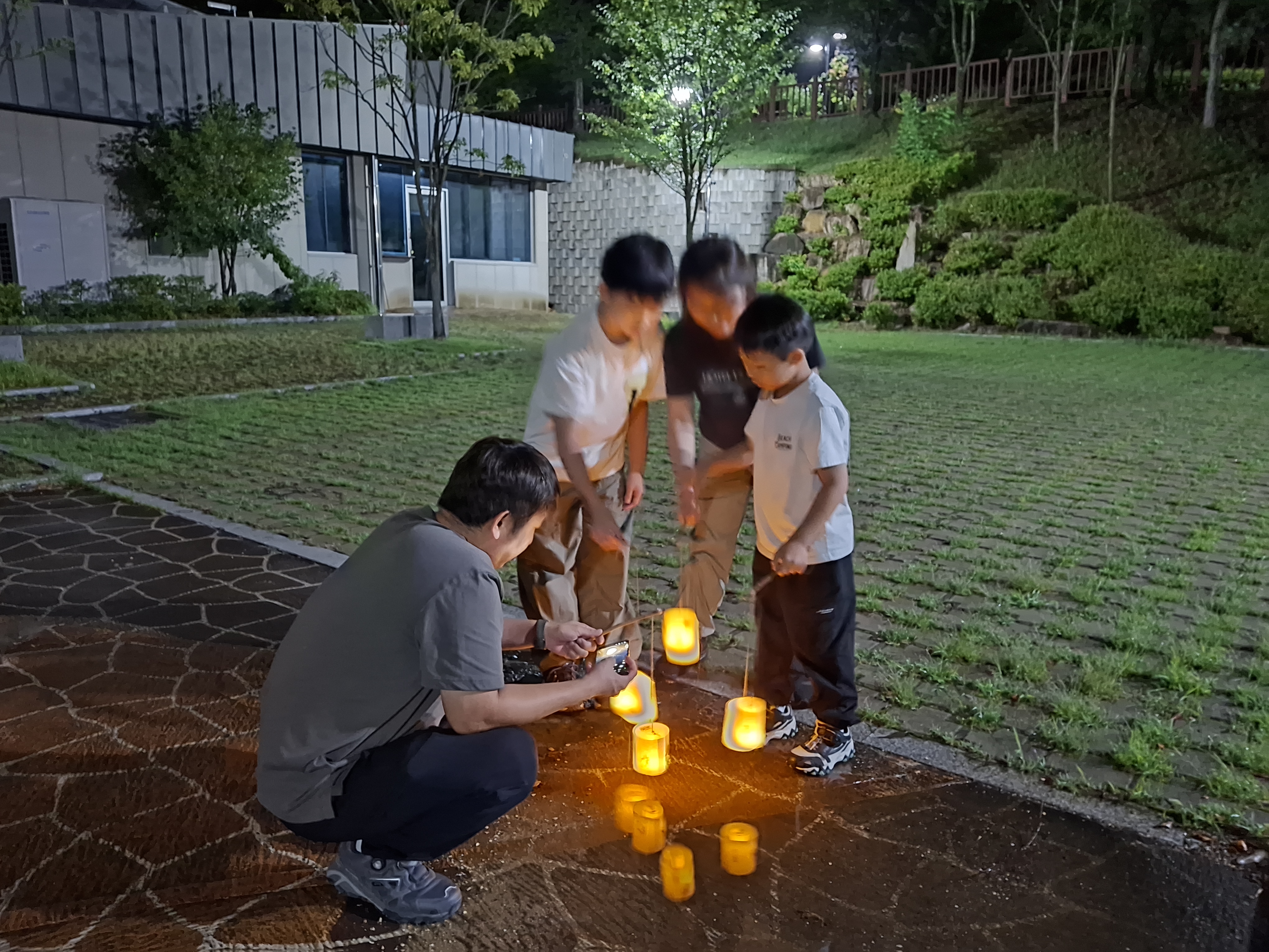 예쁜 등 그림찍기